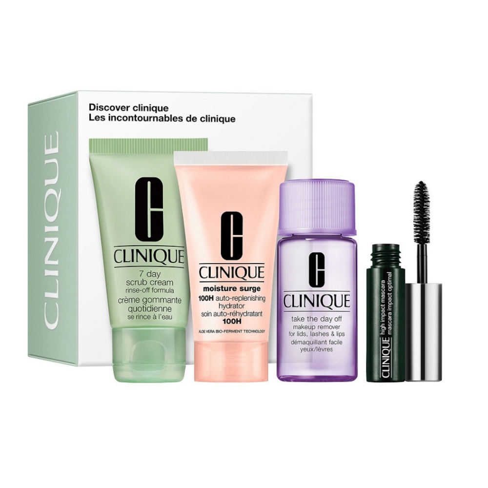 Clinique skincare and classic makeup cosmetics bundle gift set brand new in box